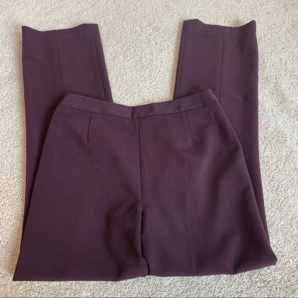 SIMON Chang plum colour dress pants trousers Sz 6 - Picture 7 of 15